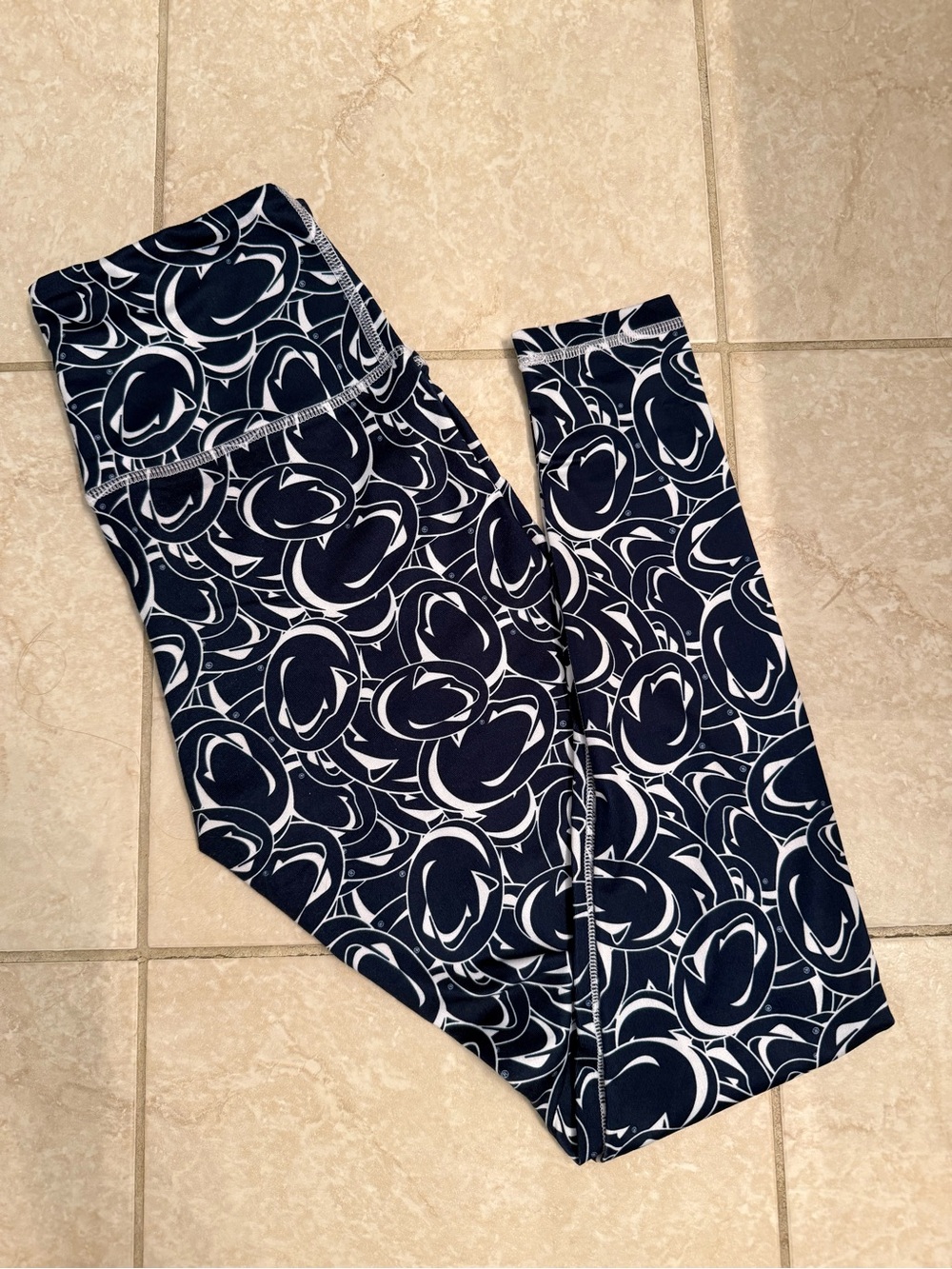 Penn State Nittany Lions ZooZatz Stacked Mascot Leggings